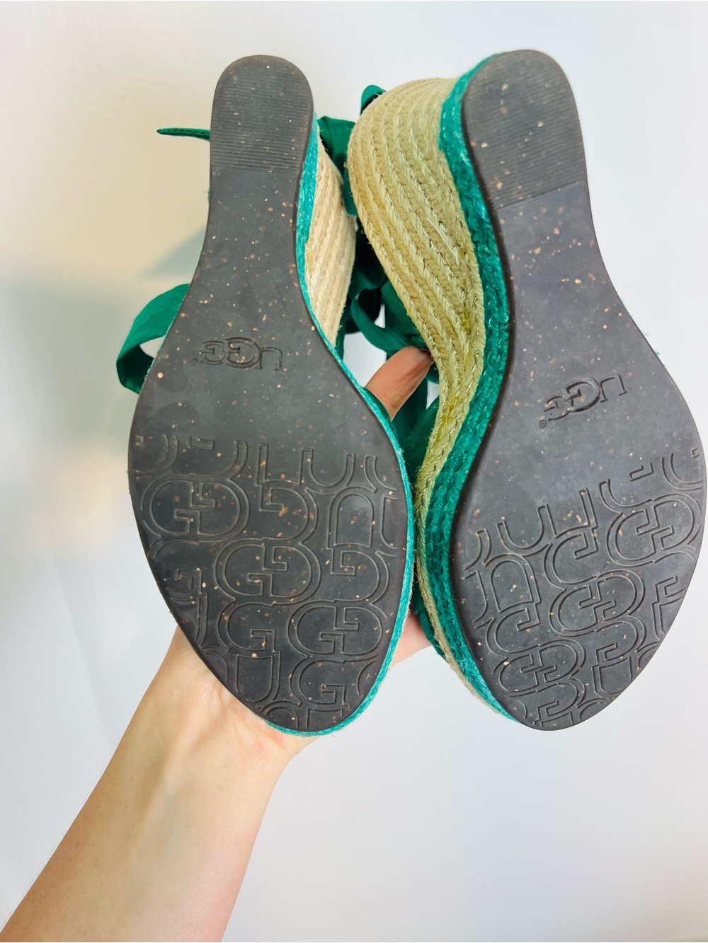 UGG Luciana Wedge Sandals 6 - Picture 7 of 7